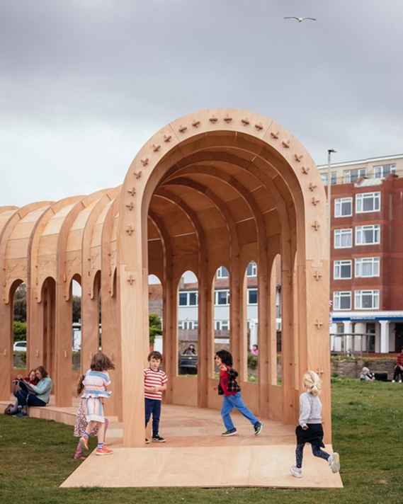 BIM建筑|叙利亚建筑师设计新月形柱廊