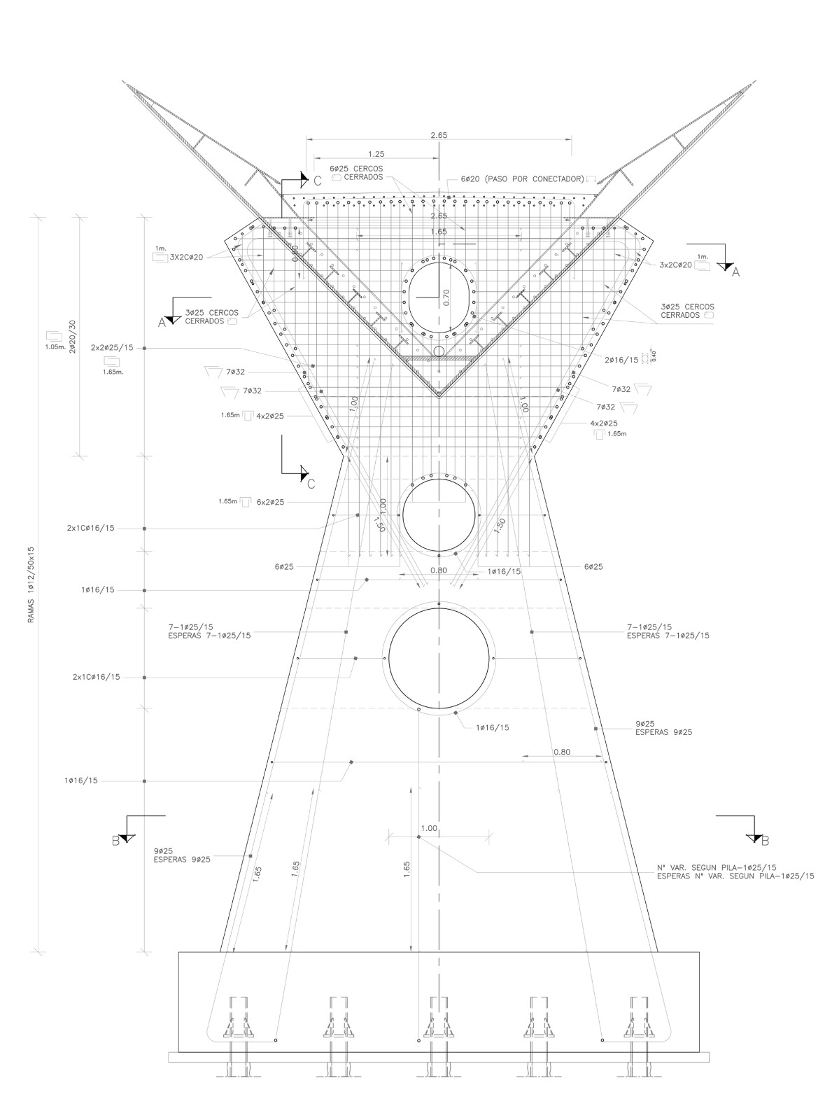 BIM建筑|飘起的人行桥，Onda Atlántica 桥 / Onda Arquitectura
