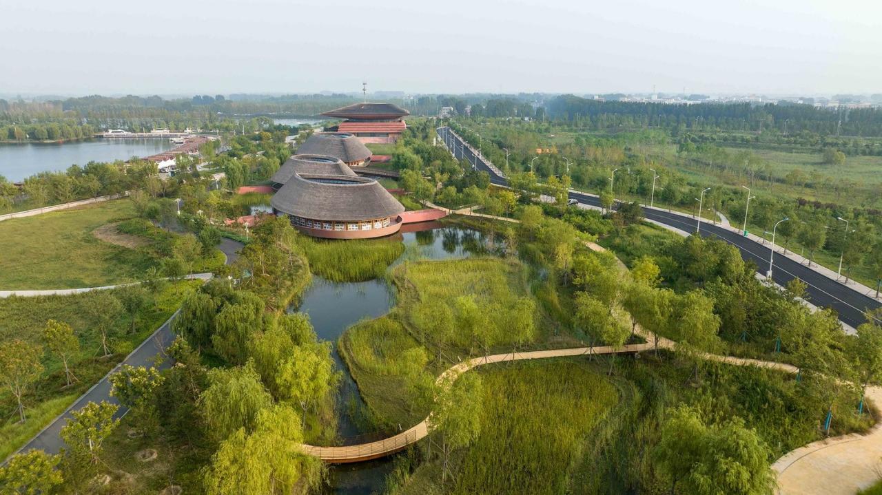 BIM建筑|雄安白洋淀水岸公园 / TLS景观设计事务所