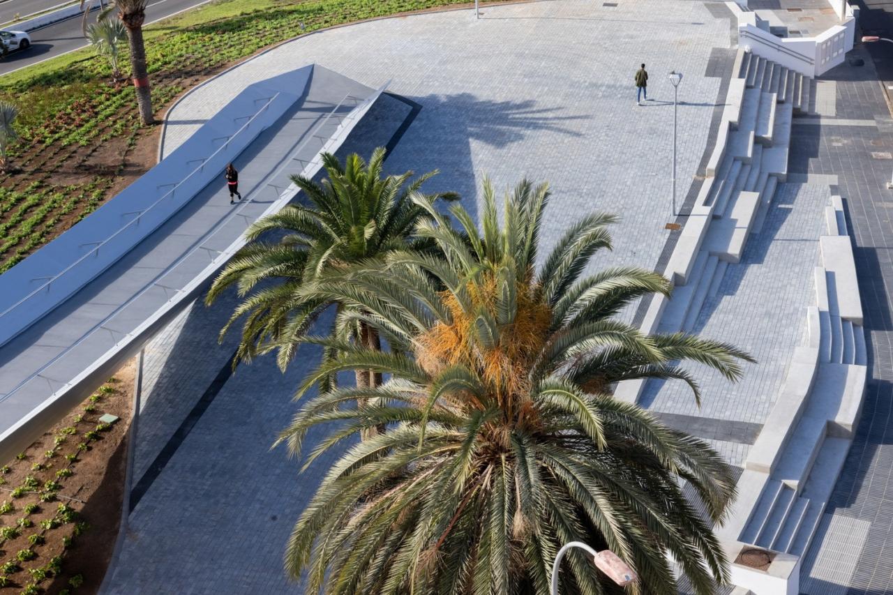 BIM建筑|飘起的人行桥，Onda Atlántica 桥 / Onda Arquitectura