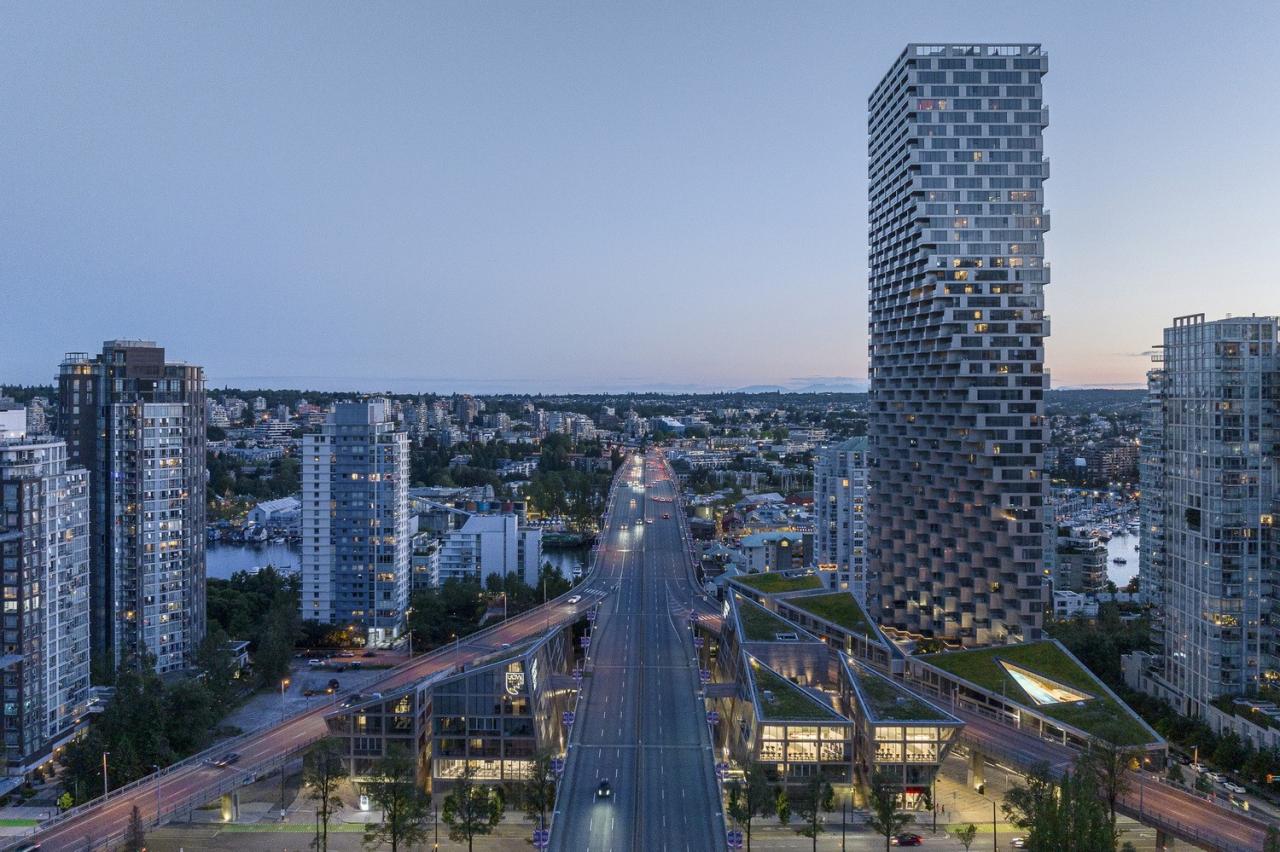 BIM建筑|BIG 两个新作：温哥华之家和泰勒斯大楼，重力和失重摩天楼