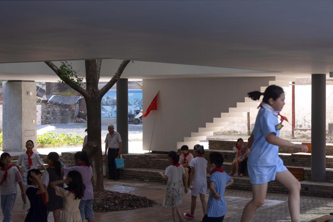 BIM建筑|八坼学镇会客厅 / 得当设计