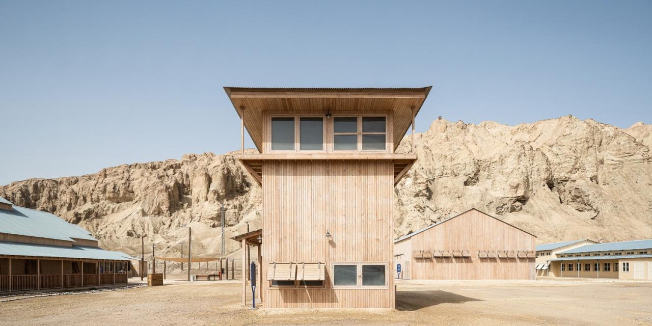 BIM建筑|Moshe Novomesky 死海游客中心 / Kimmel Eshkolot 建筑事务所