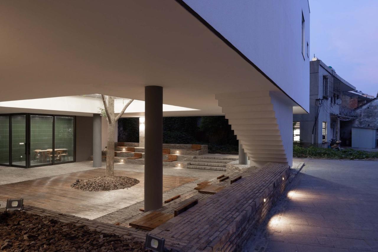 BIM建筑|八坼学镇会客厅 / 得当设计