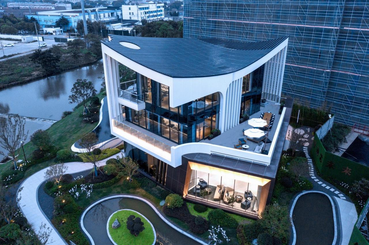 BIM建筑|长三角科大亨芯研究院：在长三角“原点”打造江南水乡式特色产业园 / 三益建筑