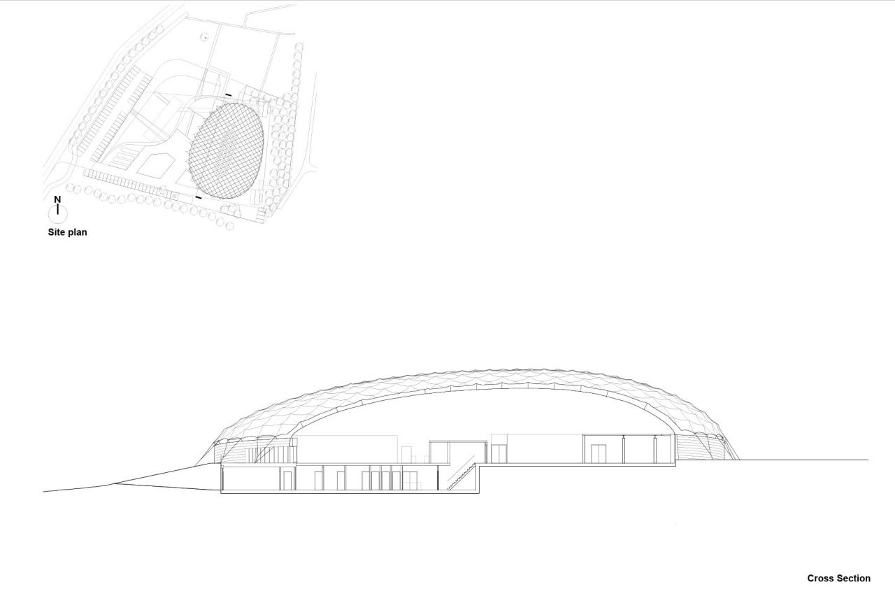 BIM建筑|自由博物馆 / ZJA 建筑工作室
