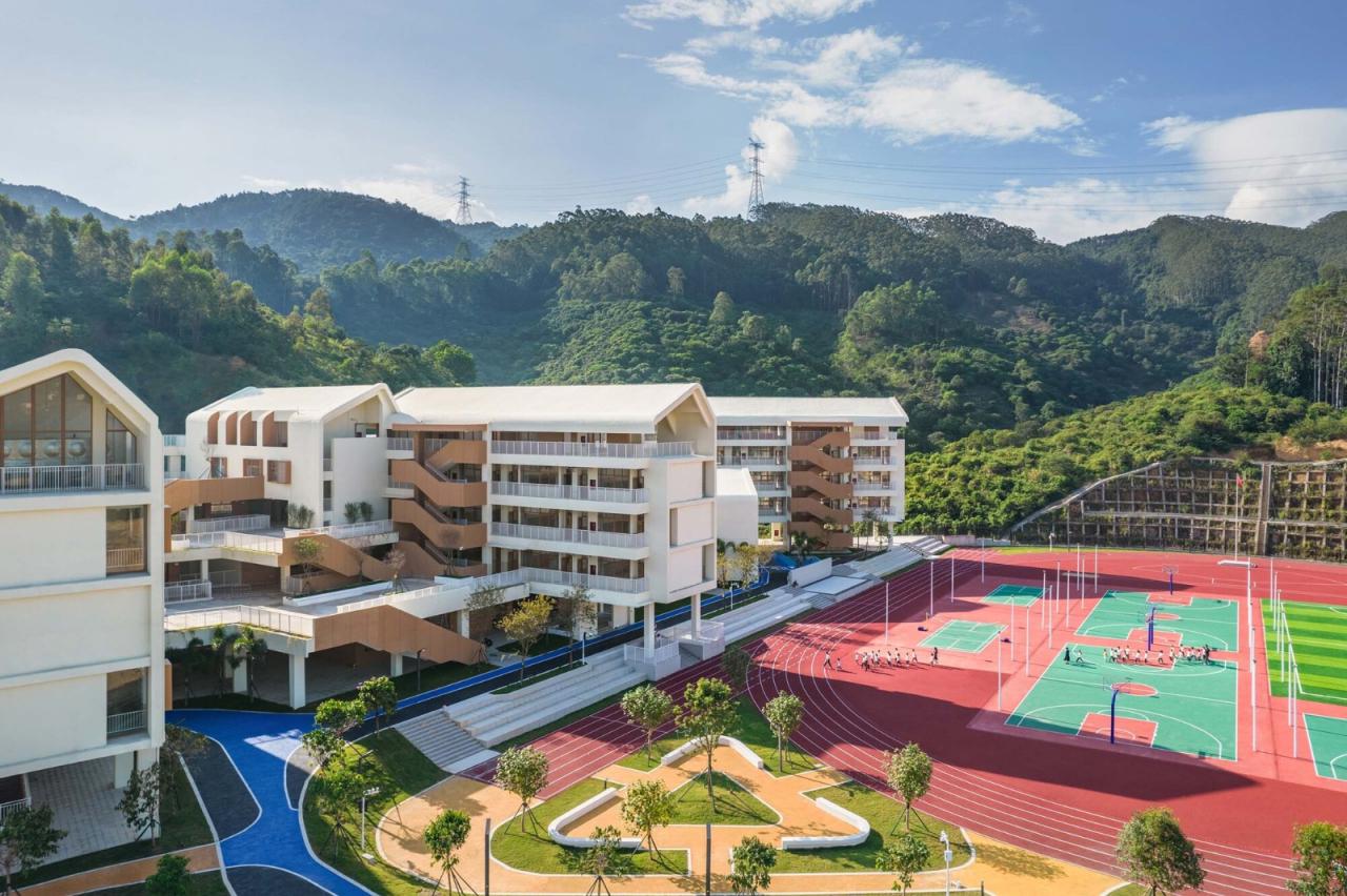 BIM建筑|惠阳沙田镇第二小学 / 墨泰建筑 + 博意建筑