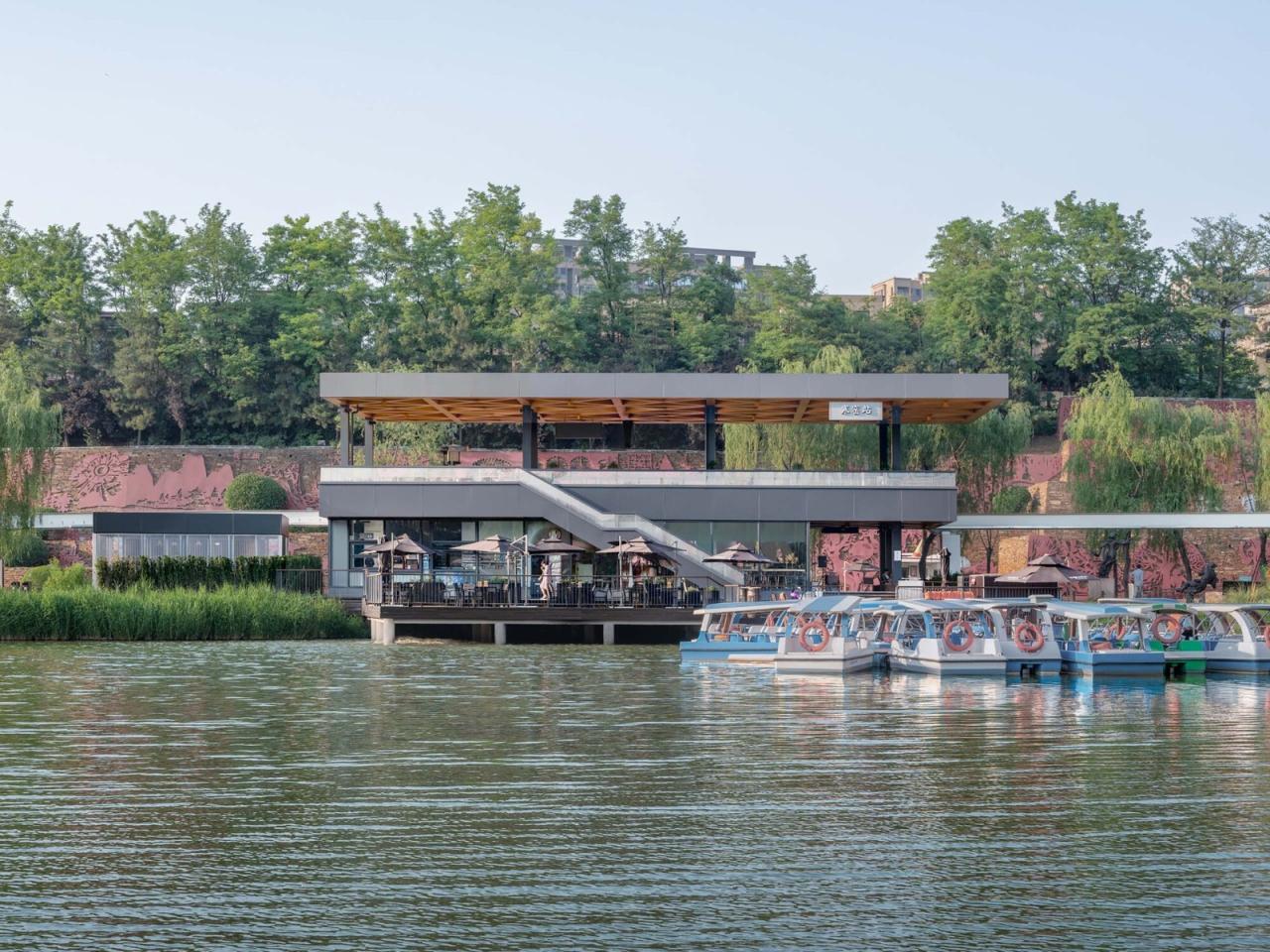 BIM建筑|曲江旅游观光轻轨站点改造提升 / 上海秉仁建筑师事务所