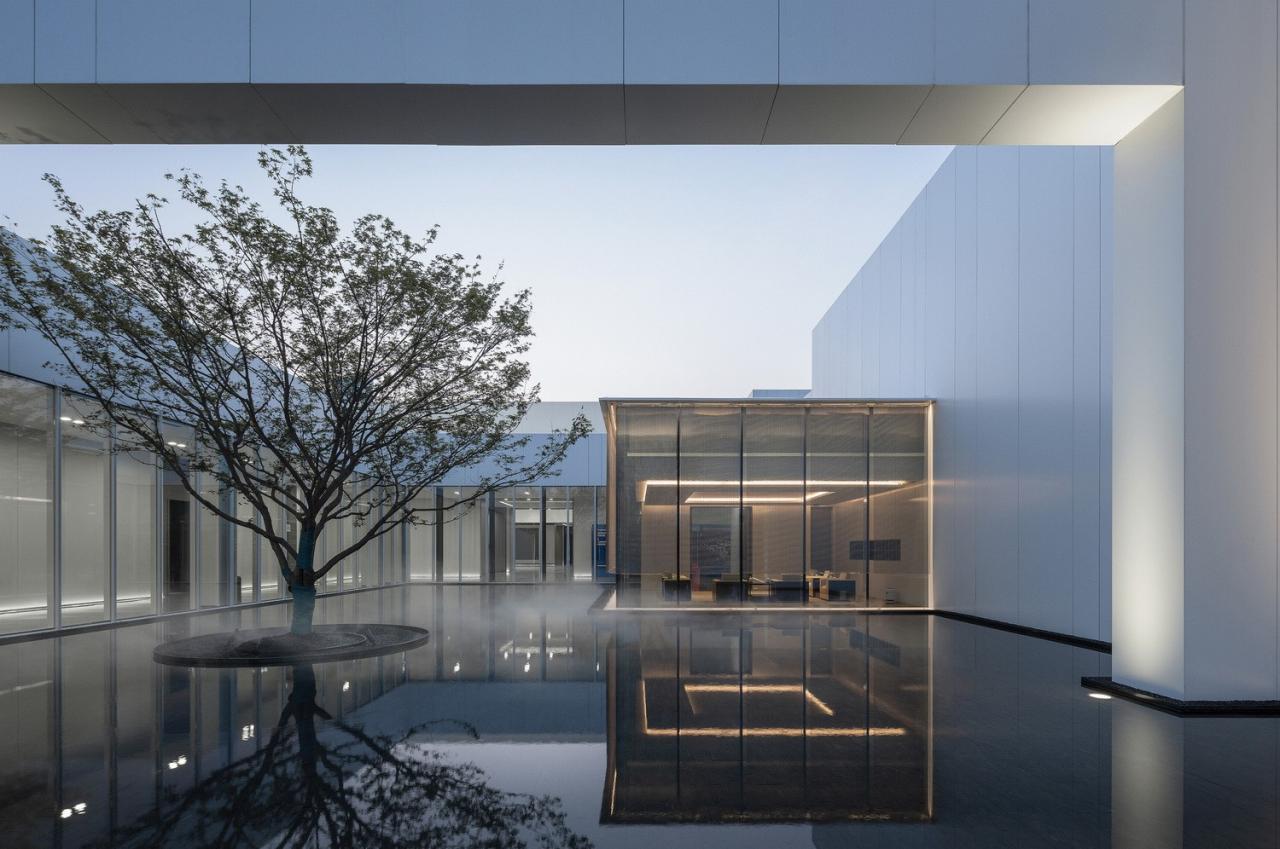 BIM建筑|江南印·造园六章——“两湖”创新区规划展示馆 / 简和建筑