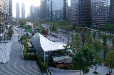 BIM建筑|交子大道木屋顶餐厅 / 致野建筑-BIM建筑网