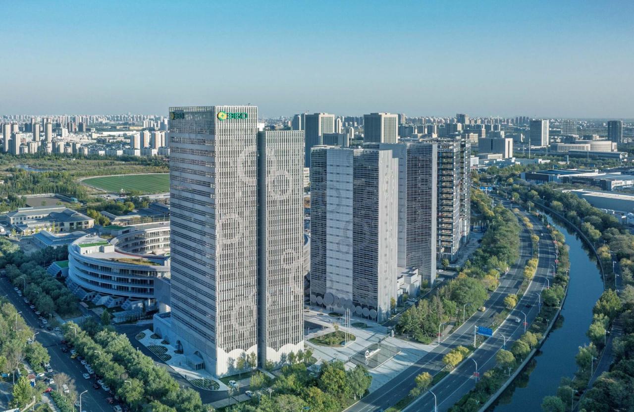 BIM建筑|奇虎360天津创业平台 / 筑土国际