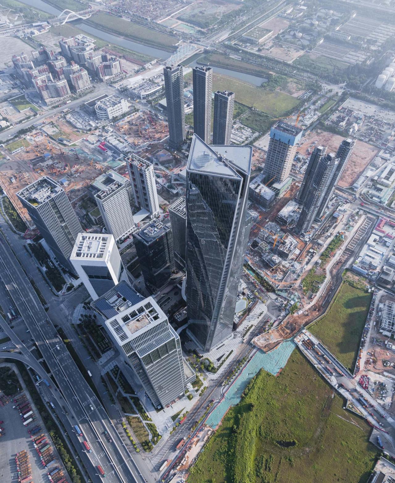 BIM建筑|深圳前海世茂大厦 / Gensler