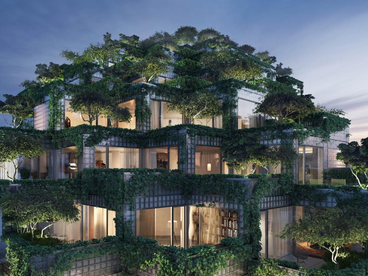 BIM建筑|明星的私人住宅：「多伦多一号公馆」顶层豪宅 / BIG