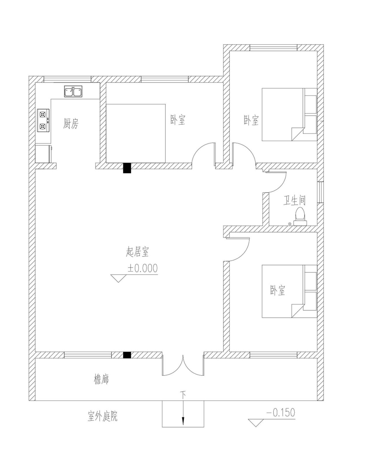 BIM建筑|渭南·巴邑村玻璃砖房 / 西安建筑科技大学设计研究总院