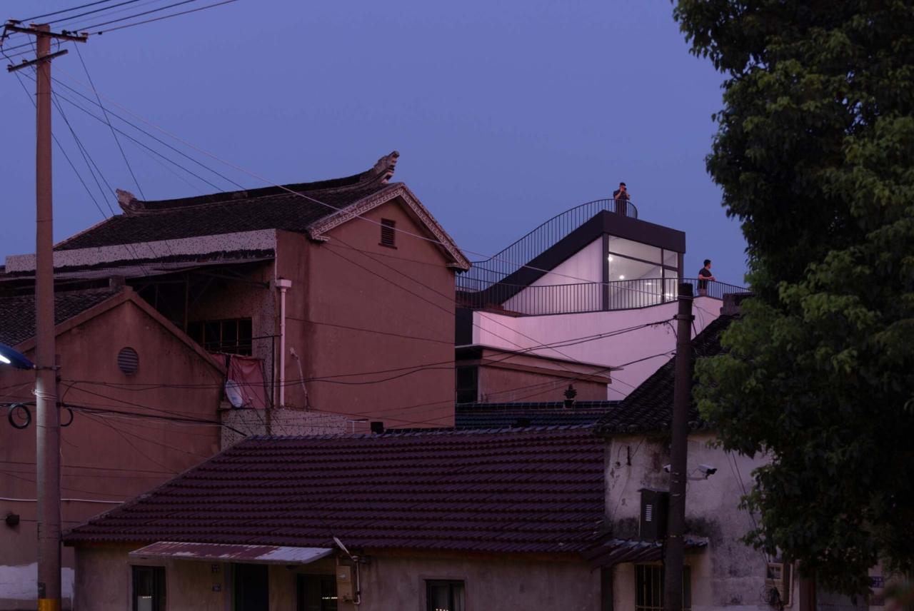 BIM建筑|八坼学镇会客厅 / 得当设计