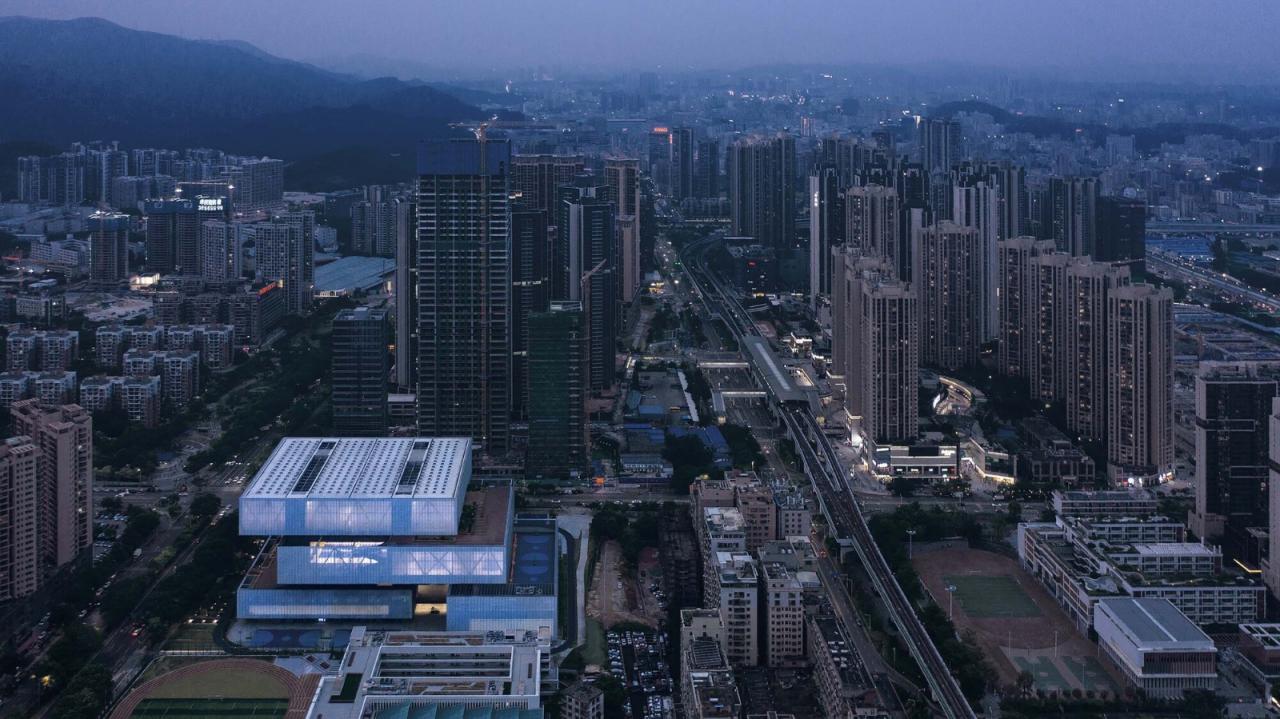 BIM建筑|深圳简上体育综合体 / 悉地国际