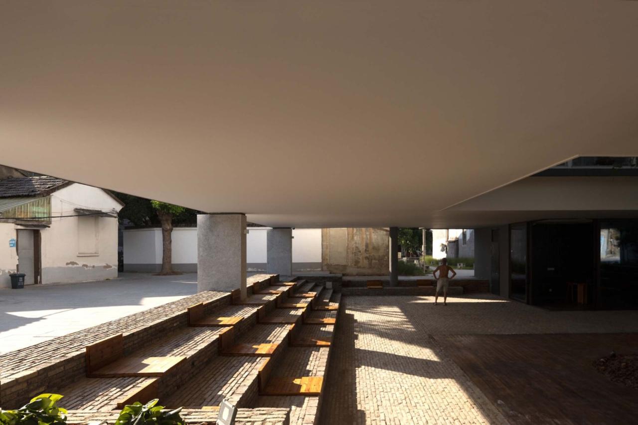 BIM建筑|八坼学镇会客厅 / 得当设计