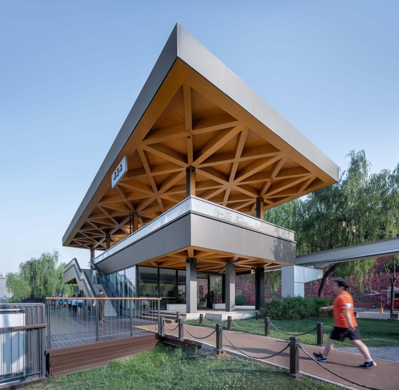 BIM建筑|曲江旅游观光轻轨站点改造提升 / 上海秉仁建筑师事务所