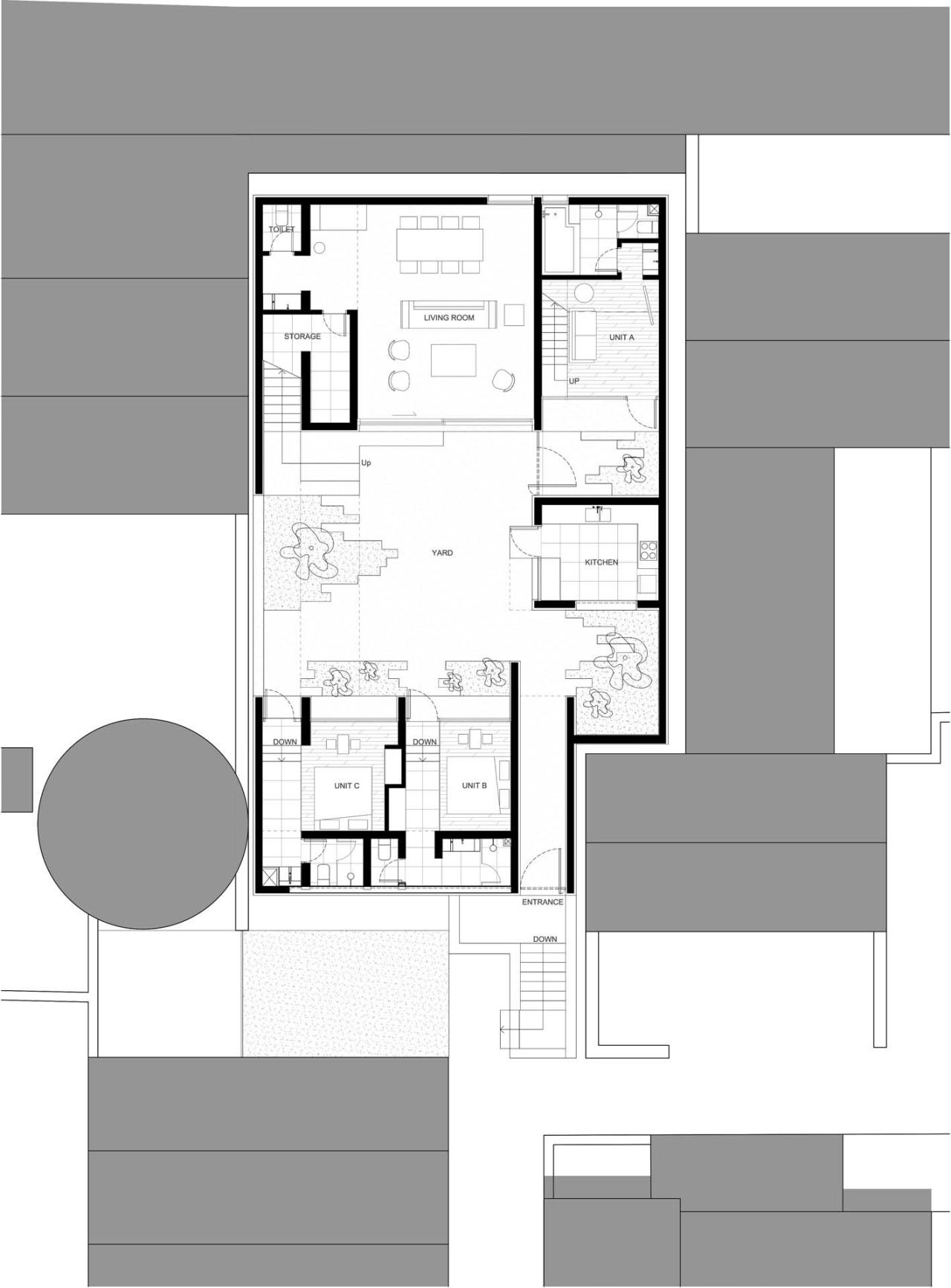 BIM建筑|一山间慢院：长城下的桥 / 叙事空间建筑事务所