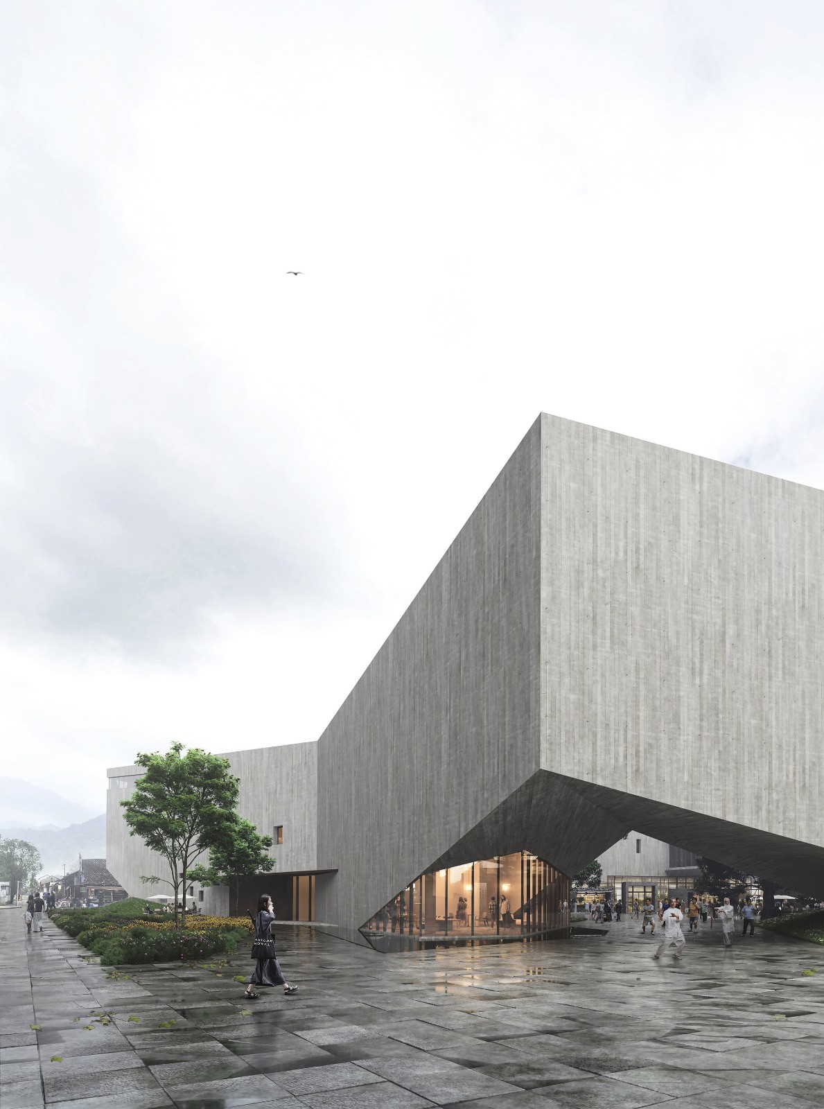 BIM建筑|浙江丽水古堰画乡艺术中心破土动工 / 孟凡浩-line+建筑事务所