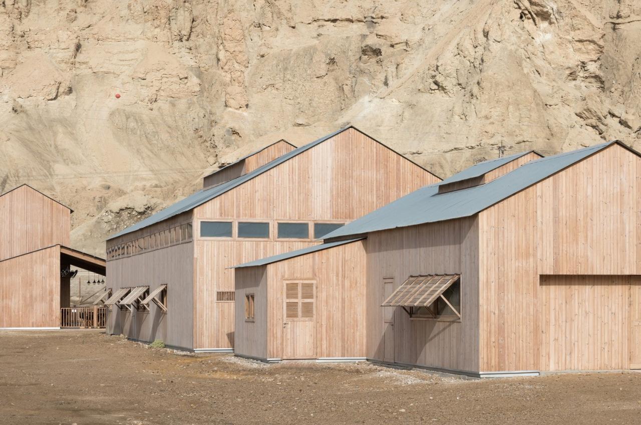 BIM建筑|Moshe Novomesky 死海游客中心 / Kimmel Eshkolot 建筑事务所