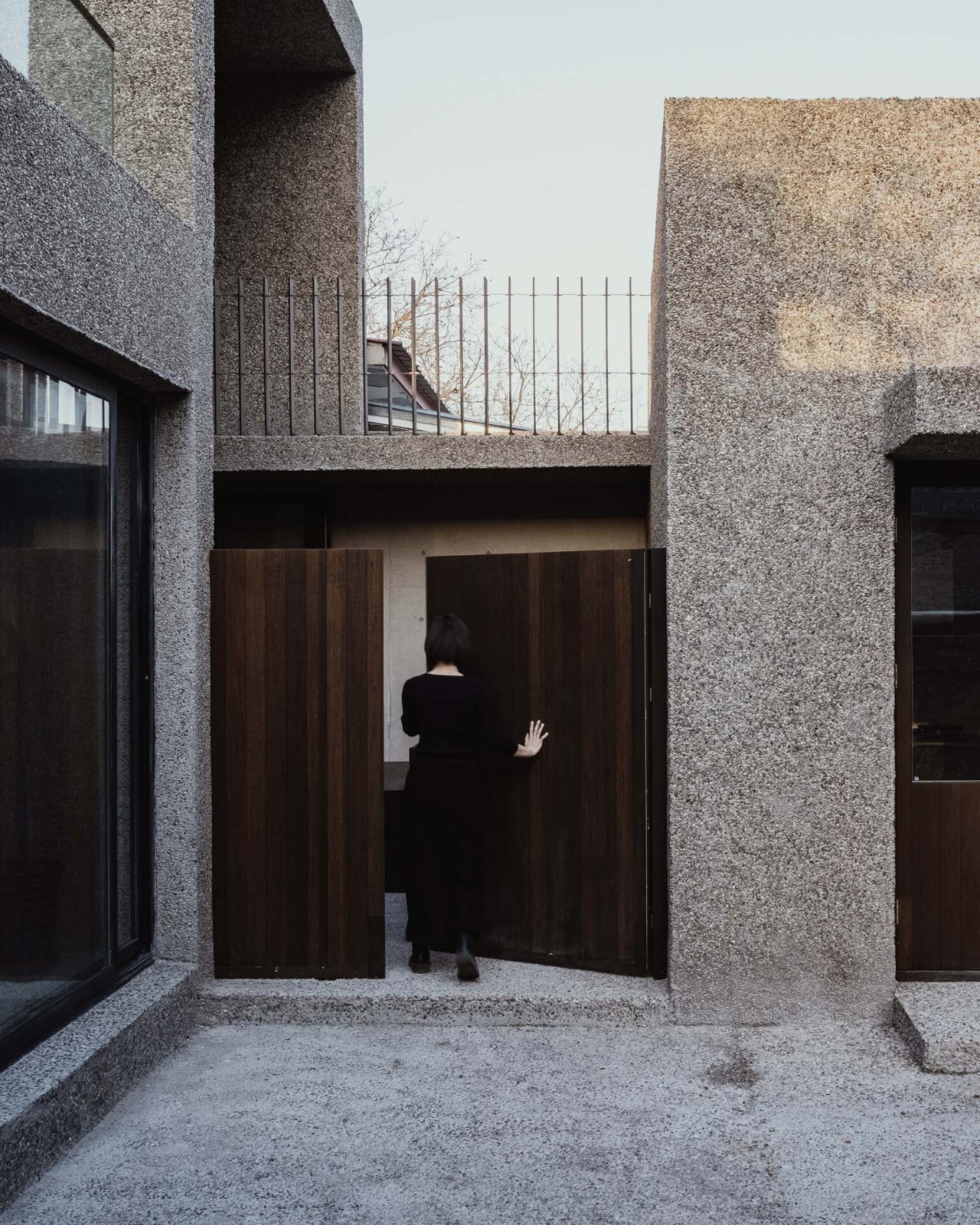 BIM建筑|一山间慢院：长城下的桥 / 叙事空间建筑事务所