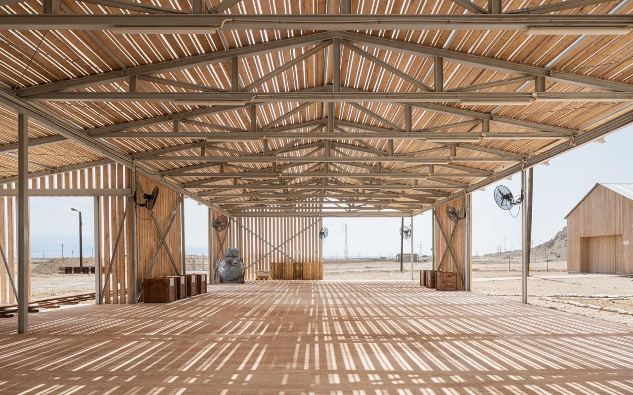 BIM建筑|Moshe Novomesky 死海游客中心 / Kimmel Eshkolot 建筑事务所