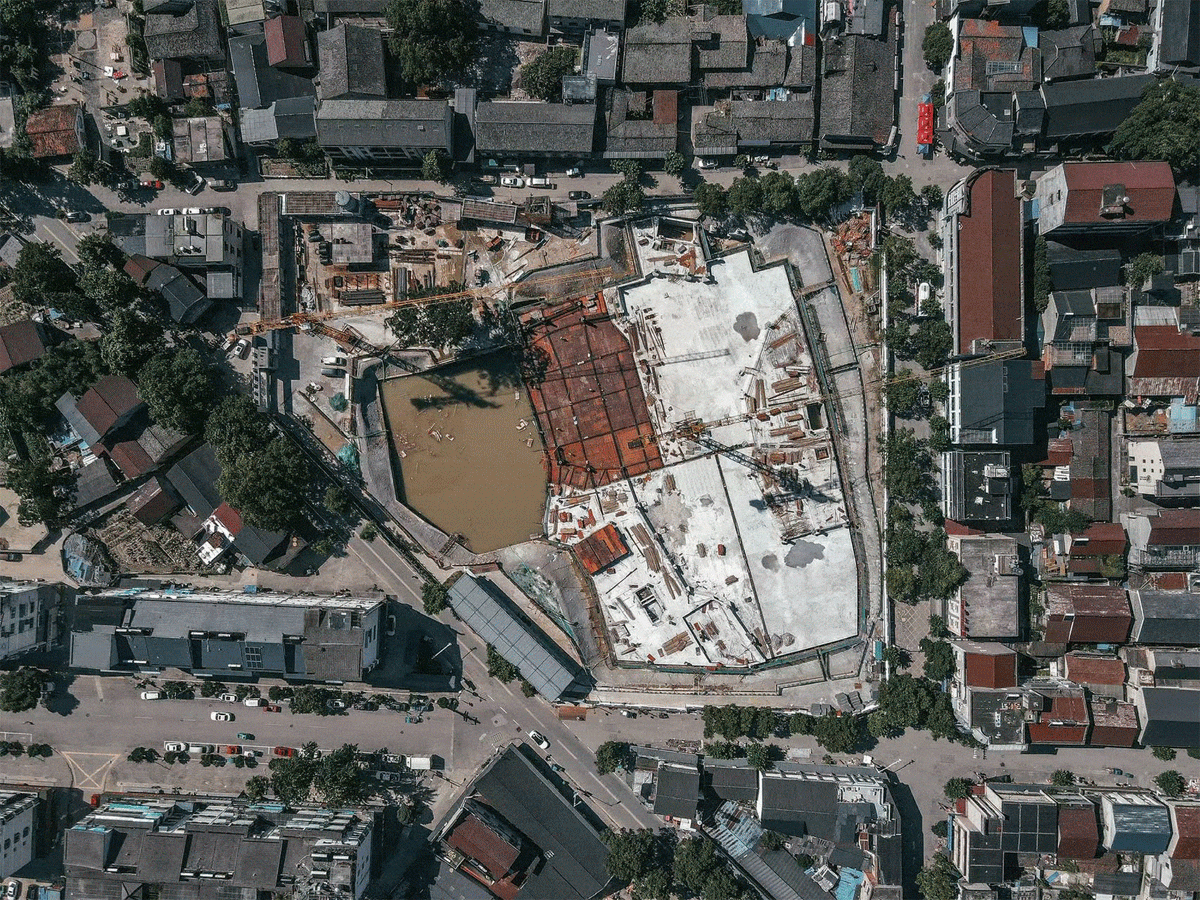 BIM建筑|浙江丽水古堰画乡艺术中心破土动工 / 孟凡浩-line+建筑事务所