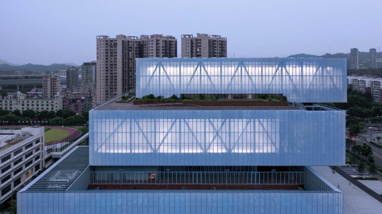 BIM建筑|深圳简上体育综合体 / 悉地国际