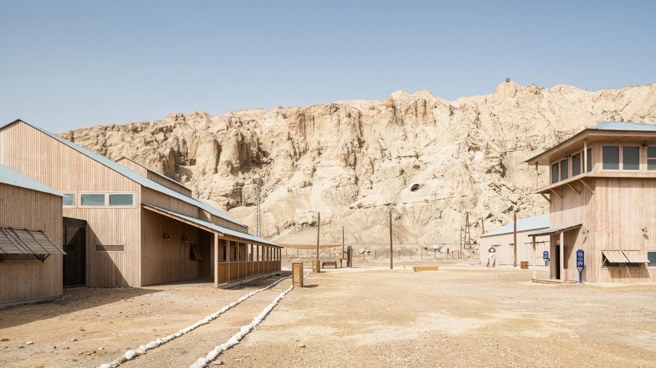 BIM建筑|Moshe Novomesky 死海游客中心 / Kimmel Eshkolot 建筑事务所