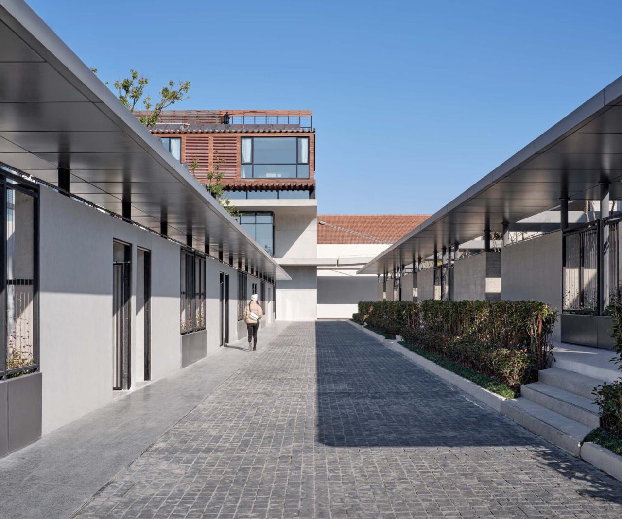 BIM建筑|光明东滩源（原前哨织布厂改造）—客房区 / 同济原作设计工作室