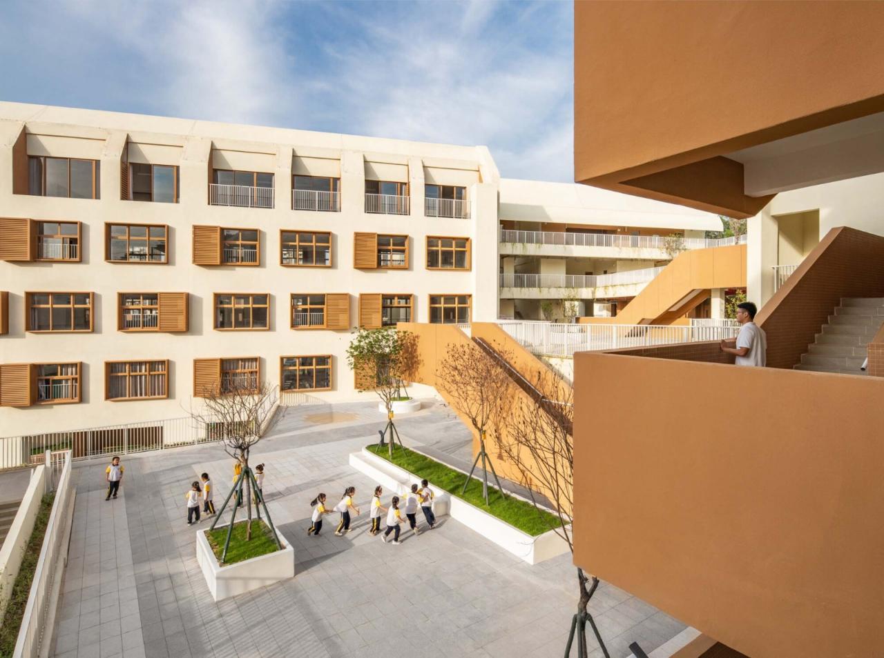 BIM建筑|惠阳沙田镇第二小学 / 墨泰建筑 + 博意建筑