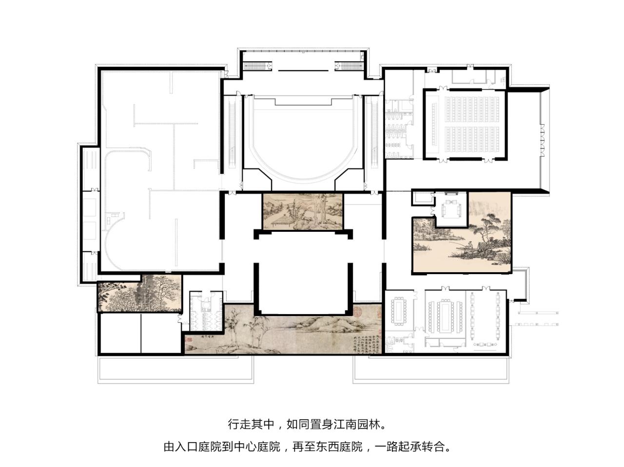 BIM建筑|江南印·造园六章——“两湖”创新区规划展示馆 / 简和建筑