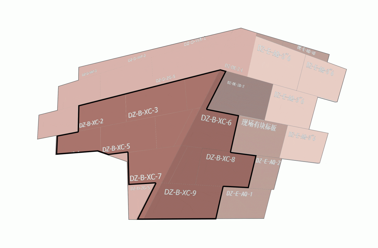 BIM建筑|红色石阵，云南东风韵艺术中心 / 孟凡浩