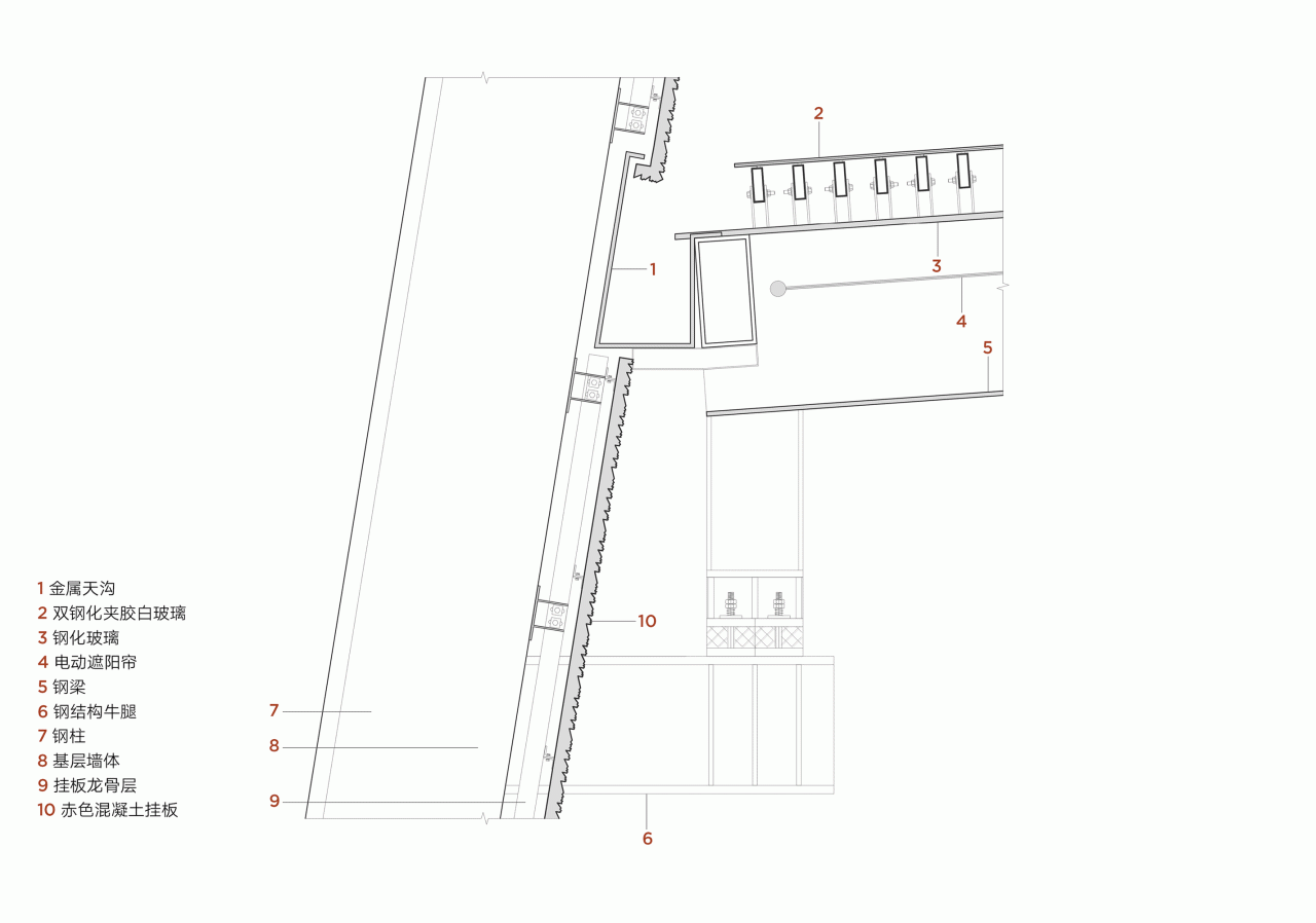 BIM建筑|红色石阵，云南东风韵艺术中心 / 孟凡浩