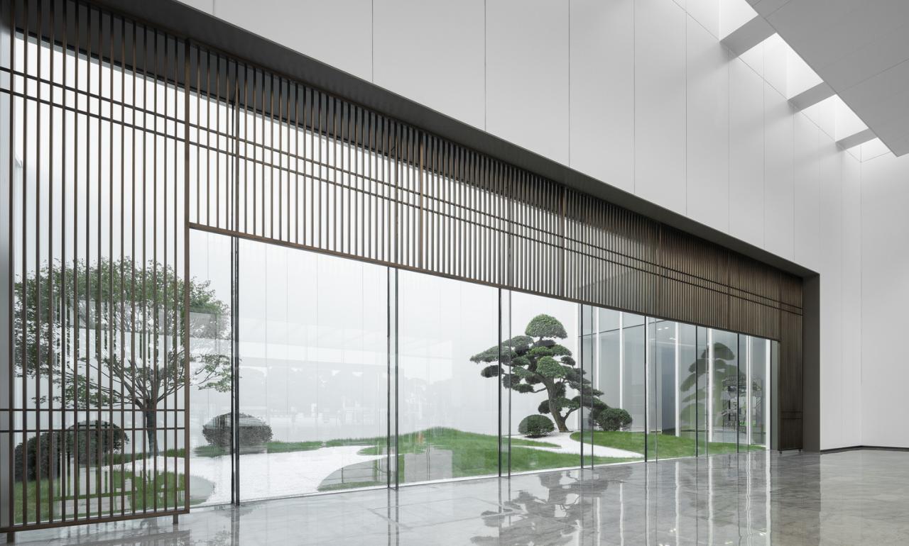 BIM建筑|江南印·造园六章——“两湖”创新区规划展示馆 / 简和建筑