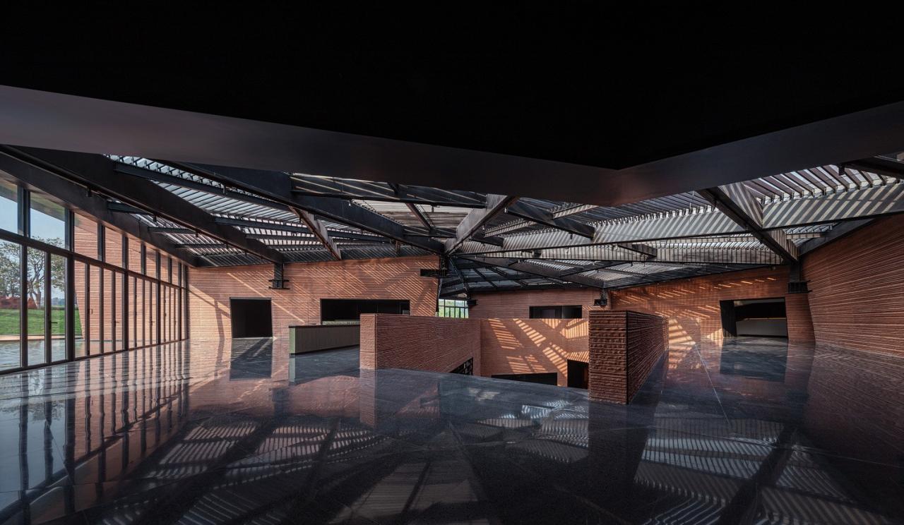 BIM建筑|红色石阵，云南东风韵艺术中心 / 孟凡浩