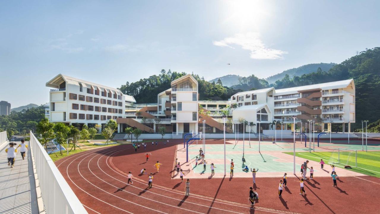 BIM建筑|惠阳沙田镇第二小学 / 墨泰建筑 + 博意建筑