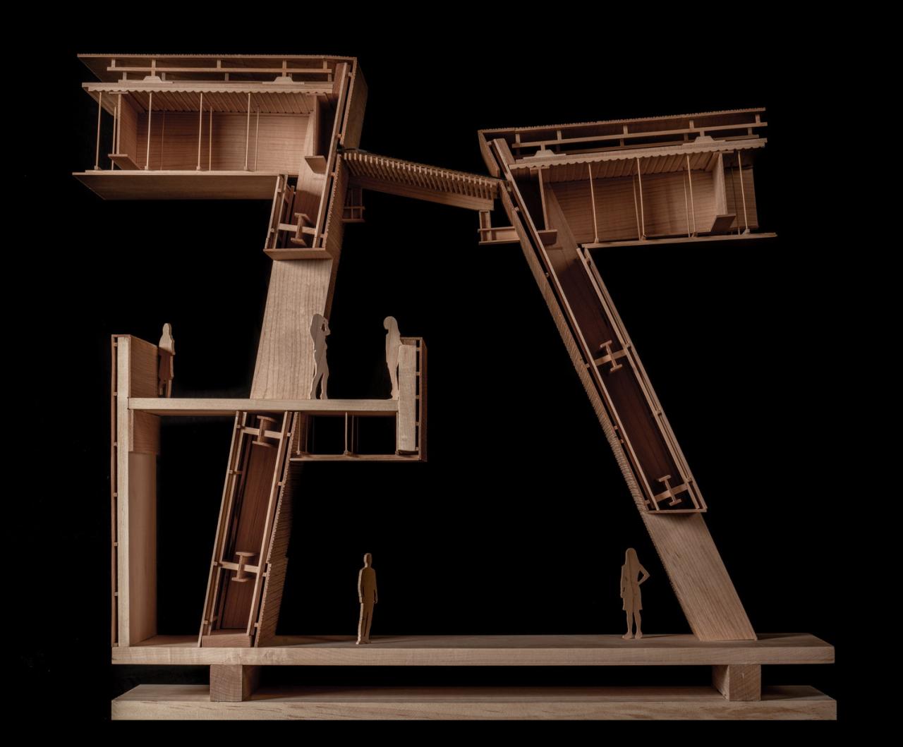 BIM建筑|红色石阵，云南东风韵艺术中心 / 孟凡浩