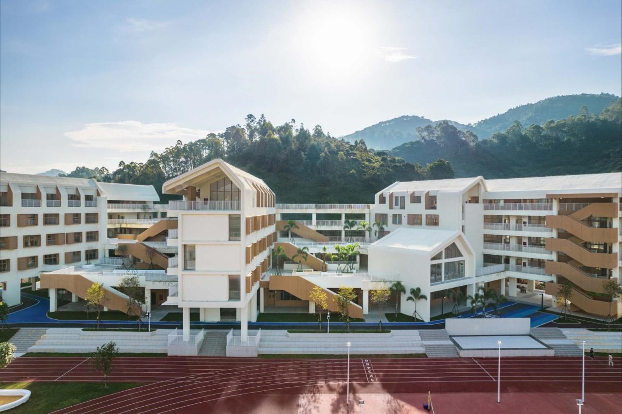 BIM建筑|惠阳沙田镇第二小学 / 墨泰建筑 + 博意建筑