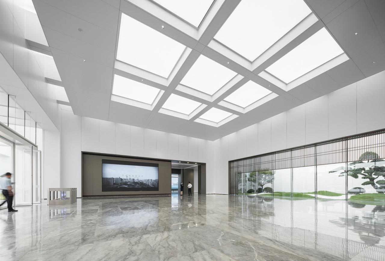 BIM建筑|江南印·造园六章——“两湖”创新区规划展示馆 / 简和建筑