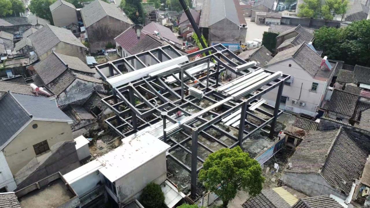 BIM建筑|八坼学镇会客厅 / 得当设计