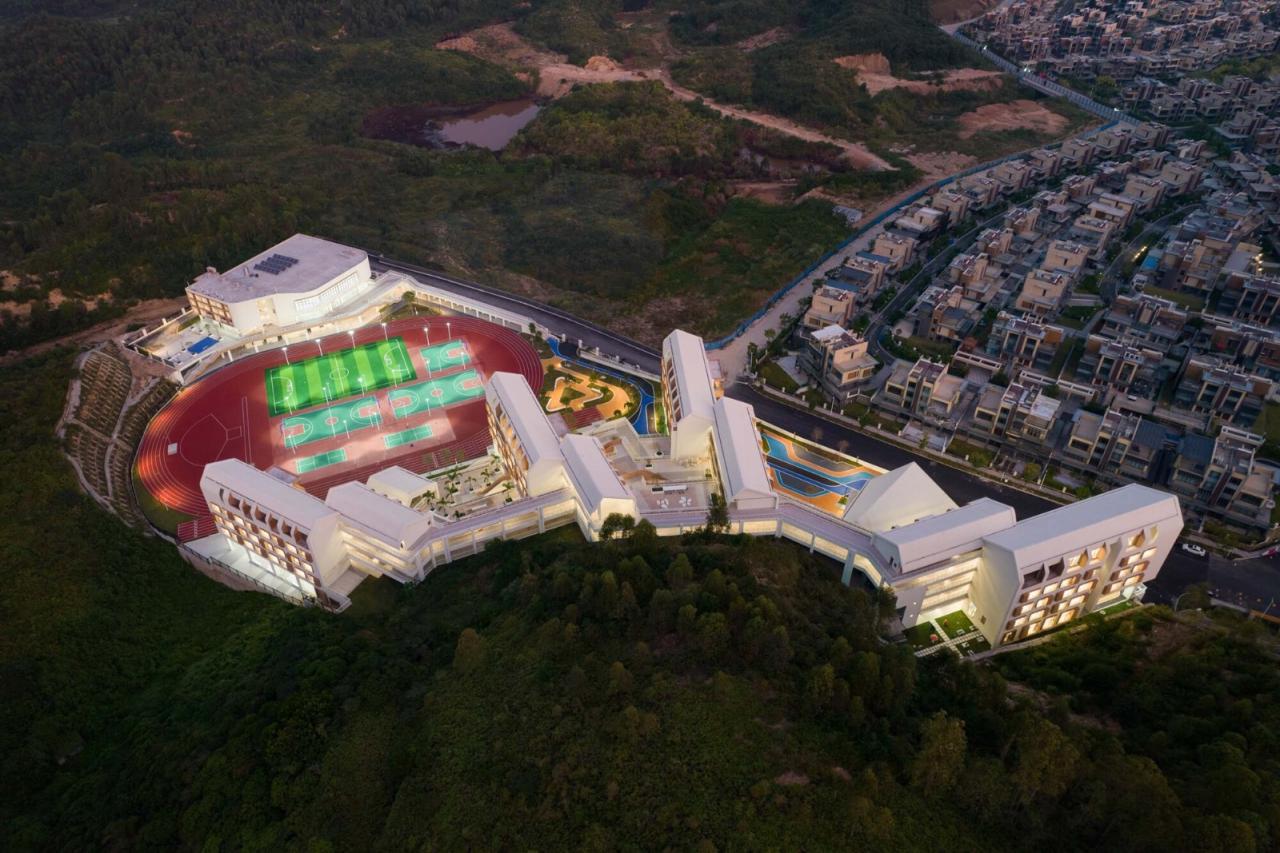 BIM建筑|惠阳沙田镇第二小学 / 墨泰建筑 + 博意建筑