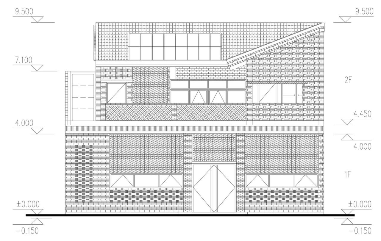 BIM建筑|渭南·巴邑村玻璃砖房 / 西安建筑科技大学设计研究总院