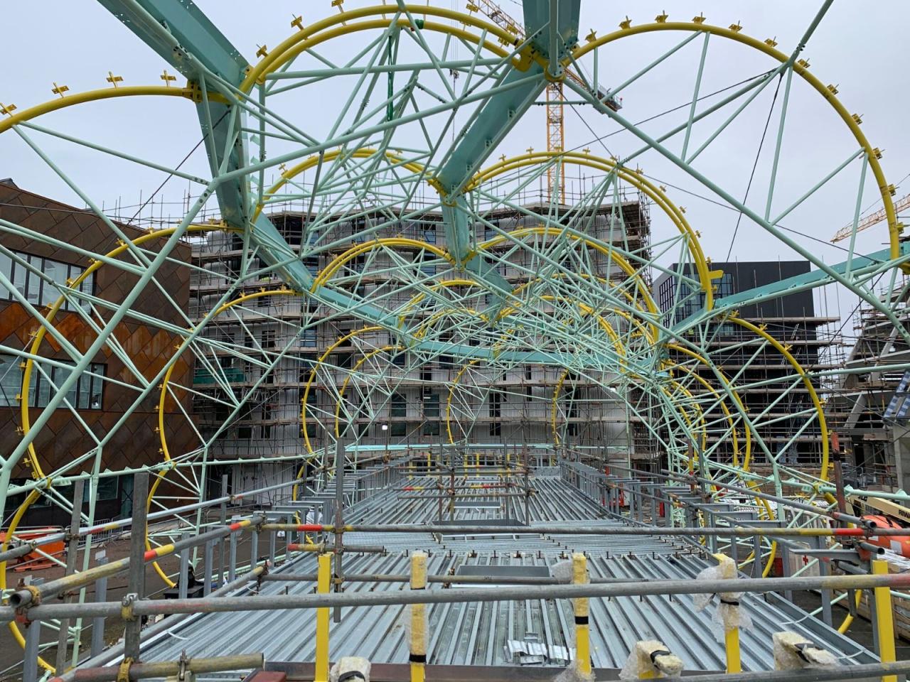 BIM建筑|设计街区食堂 / Selgascano