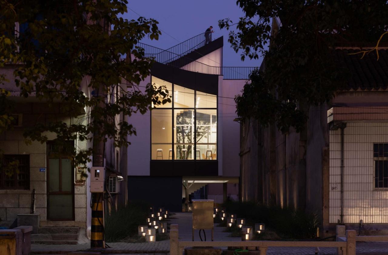 BIM建筑|八坼学镇会客厅 / 得当设计