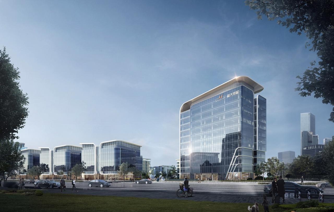 BIM建筑|长三角科大亨芯研究院：在长三角“原点”打造江南水乡式特色产业园 / 三益建筑