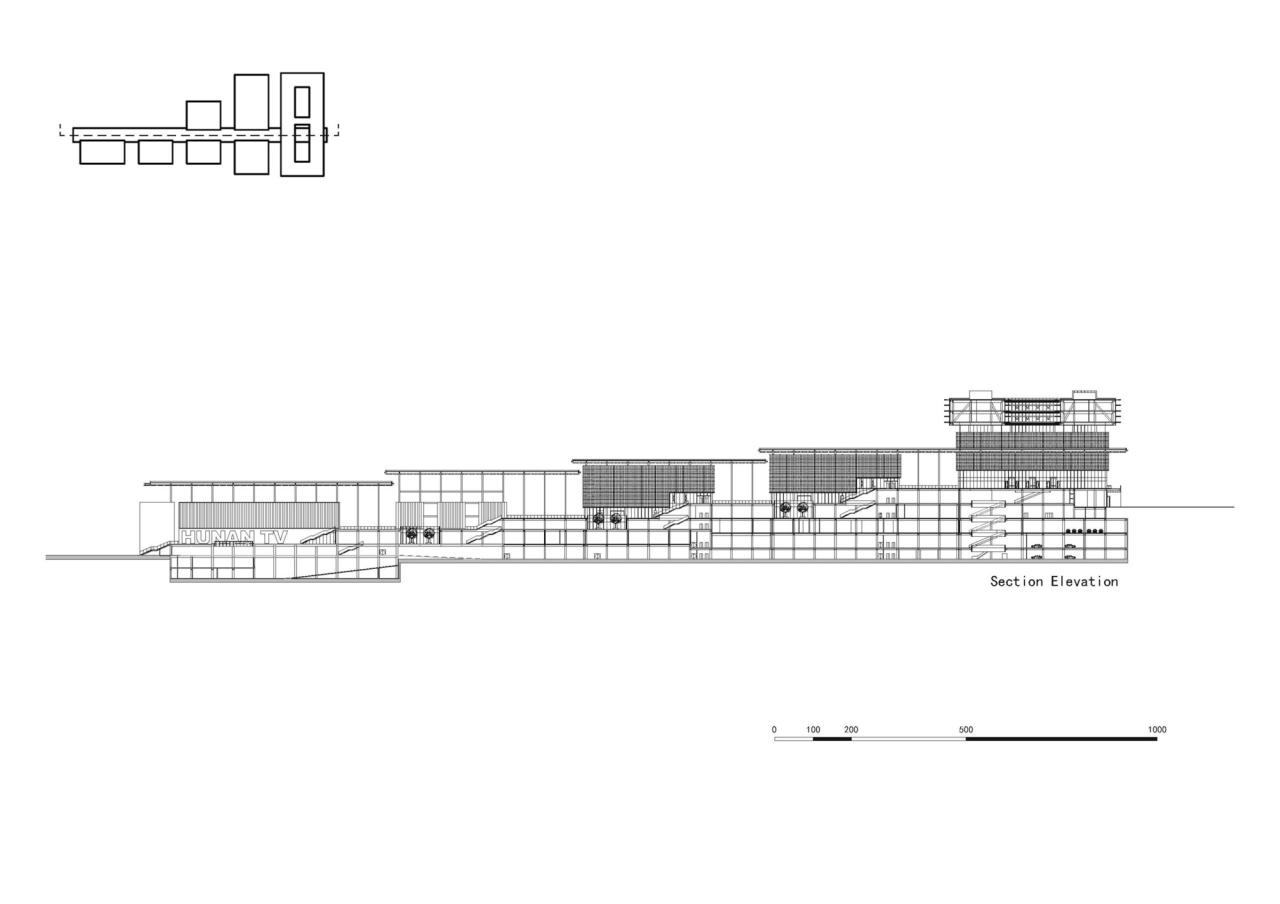 BIM建筑|湖南广播电视台节目生产基地 / HPP 建筑事务所