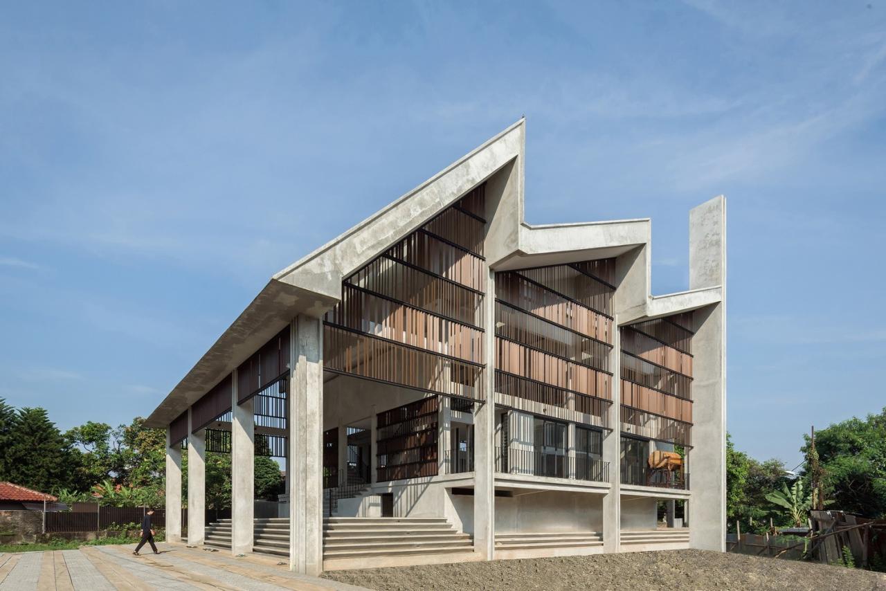 BIM建筑|被动式设计，Jami’Al-Hurriyah 清真寺 / AGo Architects