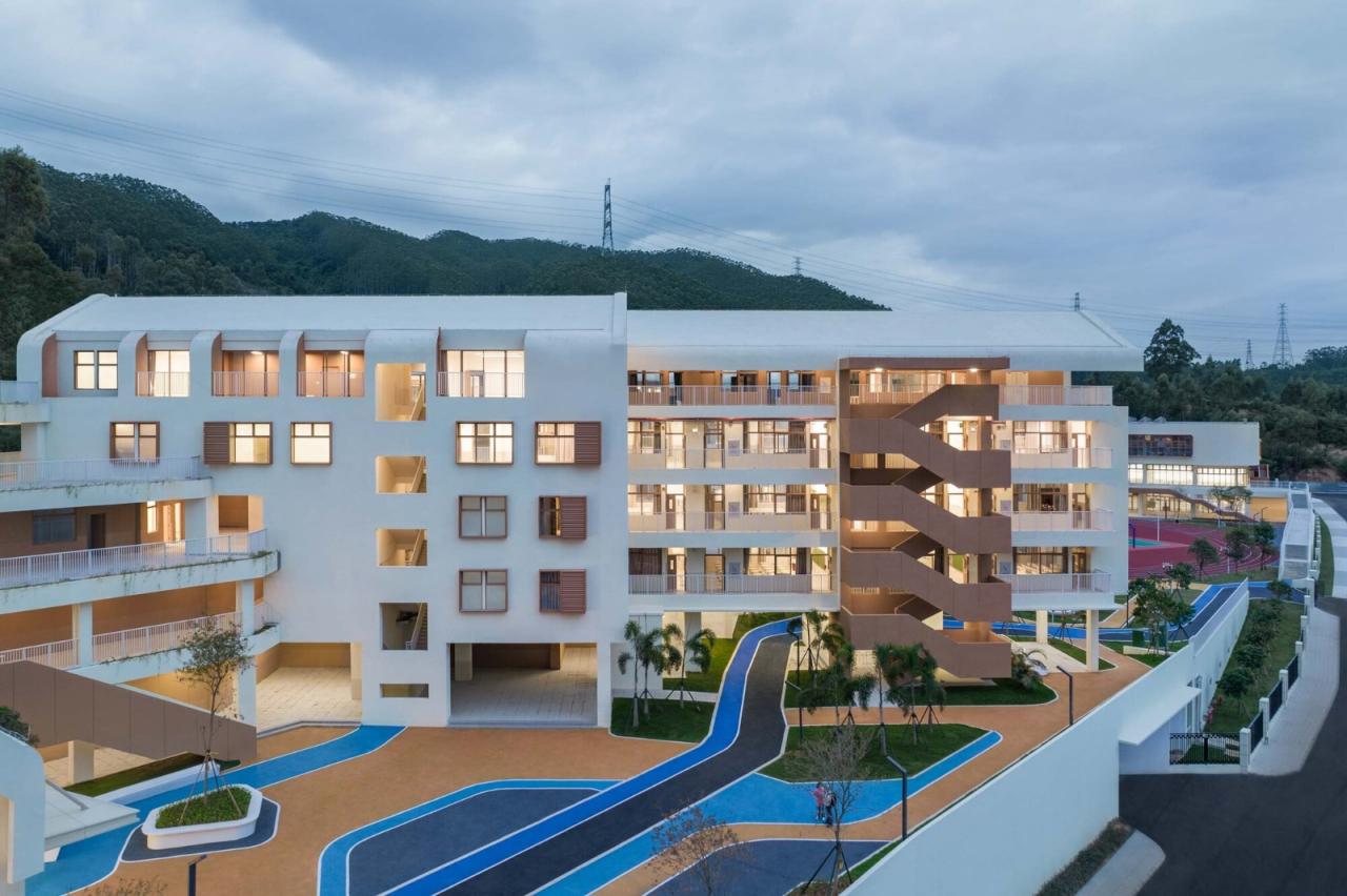 BIM建筑|惠阳沙田镇第二小学 / 墨泰建筑 + 博意建筑